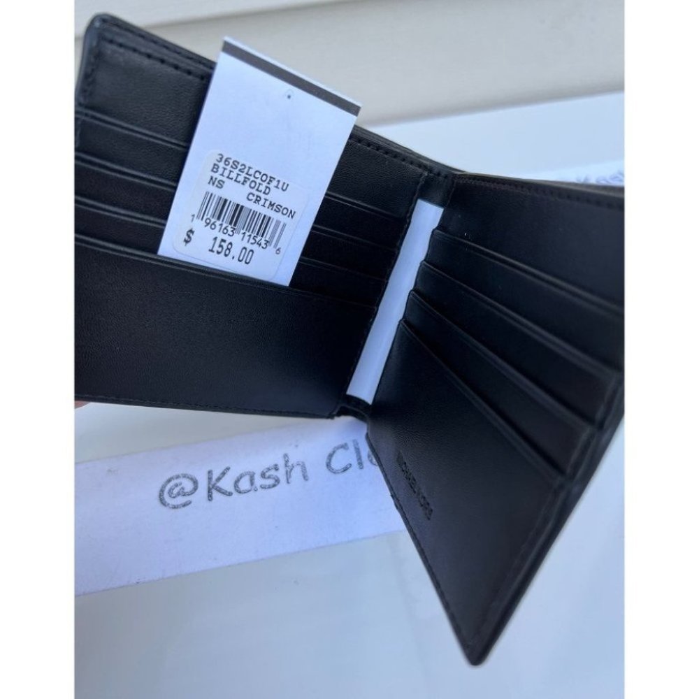Michael Kors Mens Wallet Cooper MK SIGNATUTRE Billfold Wallet - Picture 5 of 5